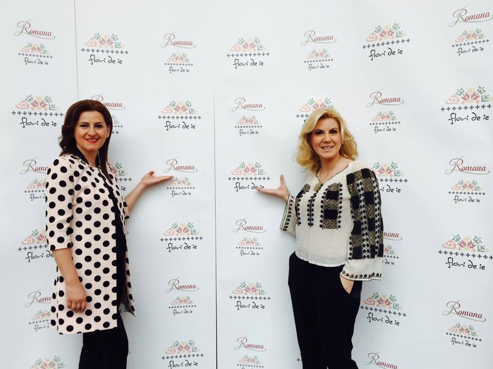 Cristina Chiriac, fondatoarea Flori de IE, împreună cu Gabriela Montoiu, fondatoarea Romana Cristina Chiriac, fondatoarea Flori de IE, împreună cu Gabriela Montoiu, fondatoarea Romana